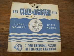 VIEW MASTER REEL.  SEA OF GALILEE.  ISRAEL.